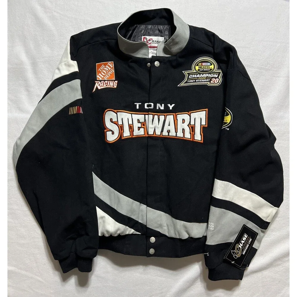 Chase Authentics Size XXL 2005 Tony Stewart 20 NASCAR Racing Jacket 100% Cotton